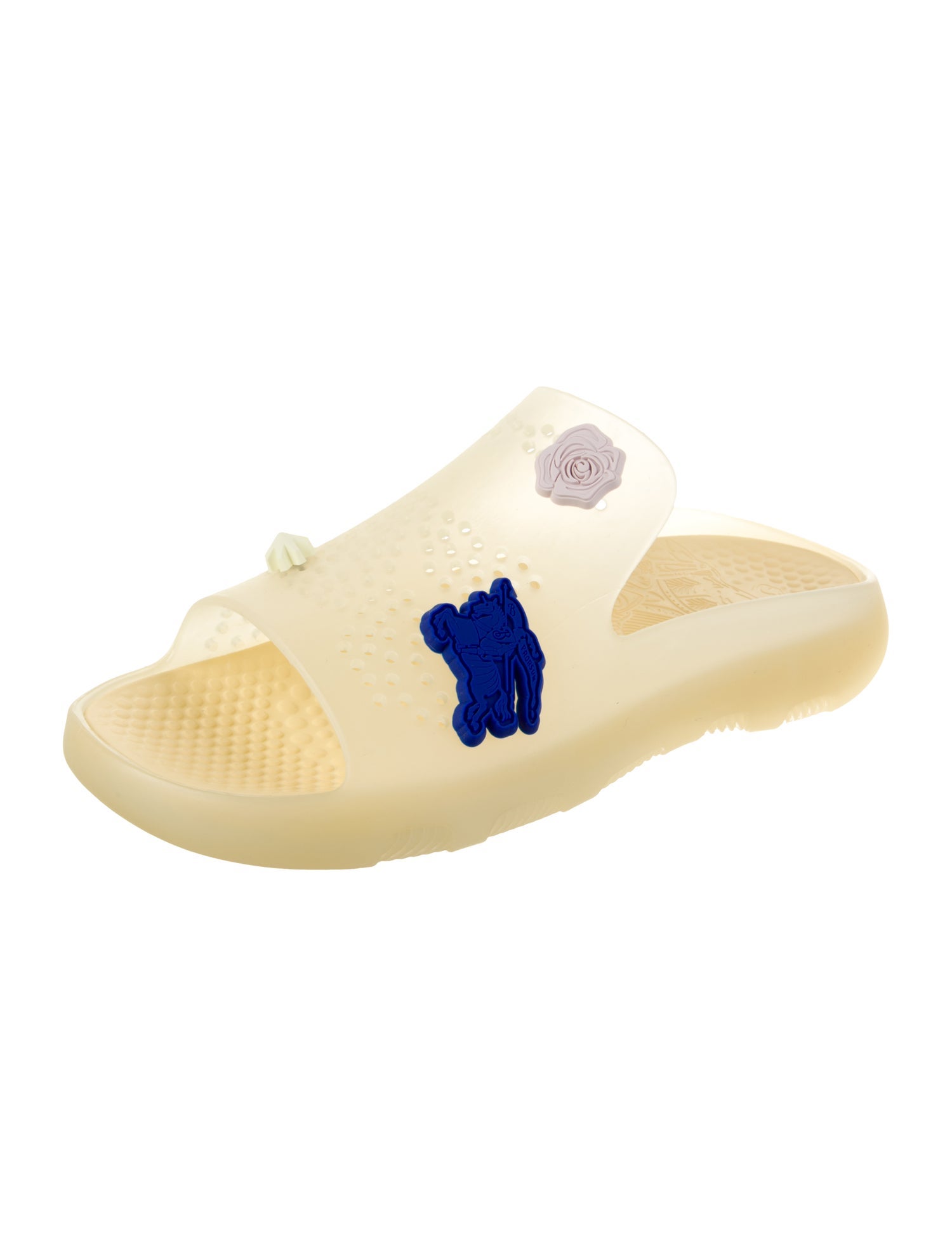 Burberry Rubber Slides w/ Tags