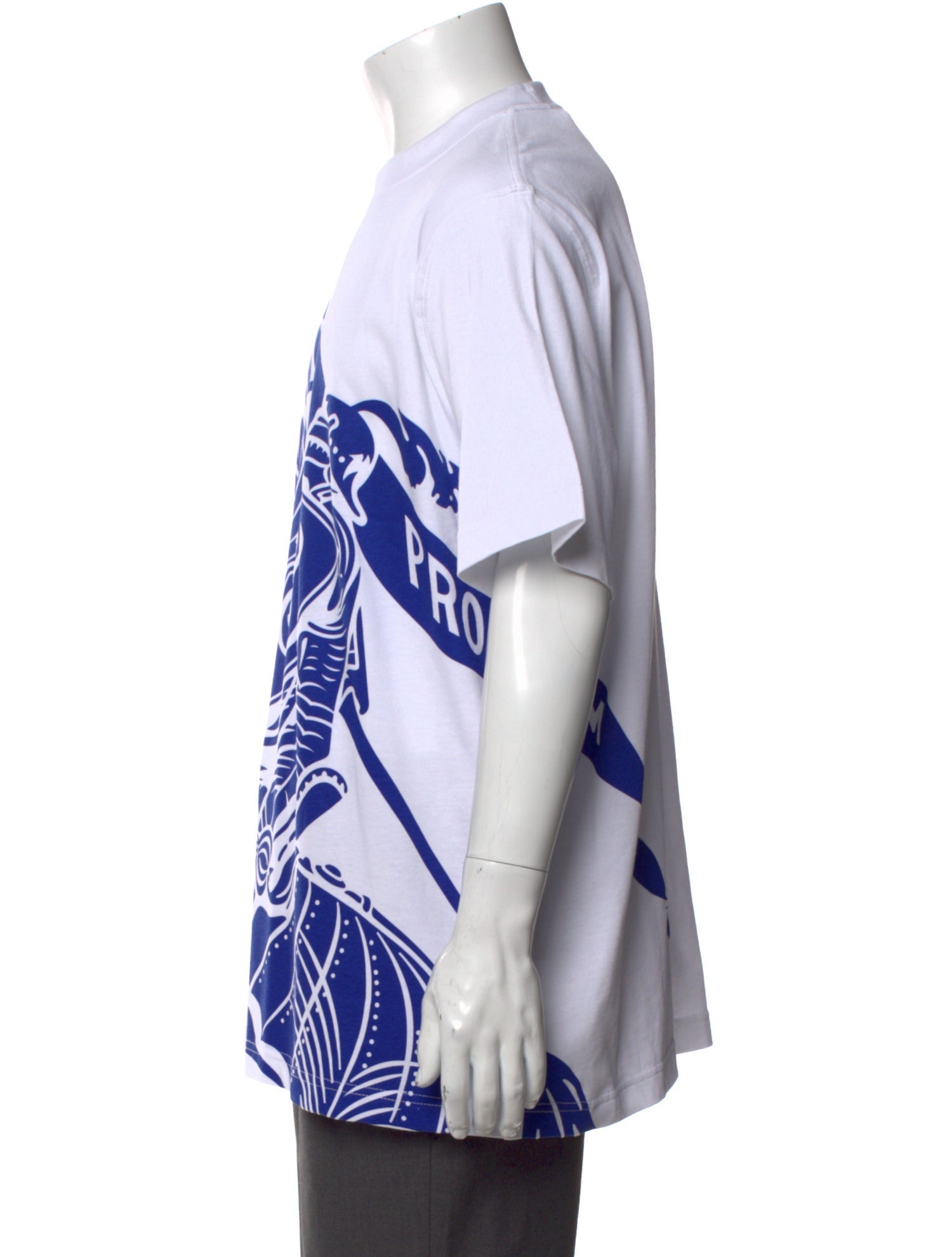 Burberry Graphic Print Crew Neck T-Shirt w/ Tags