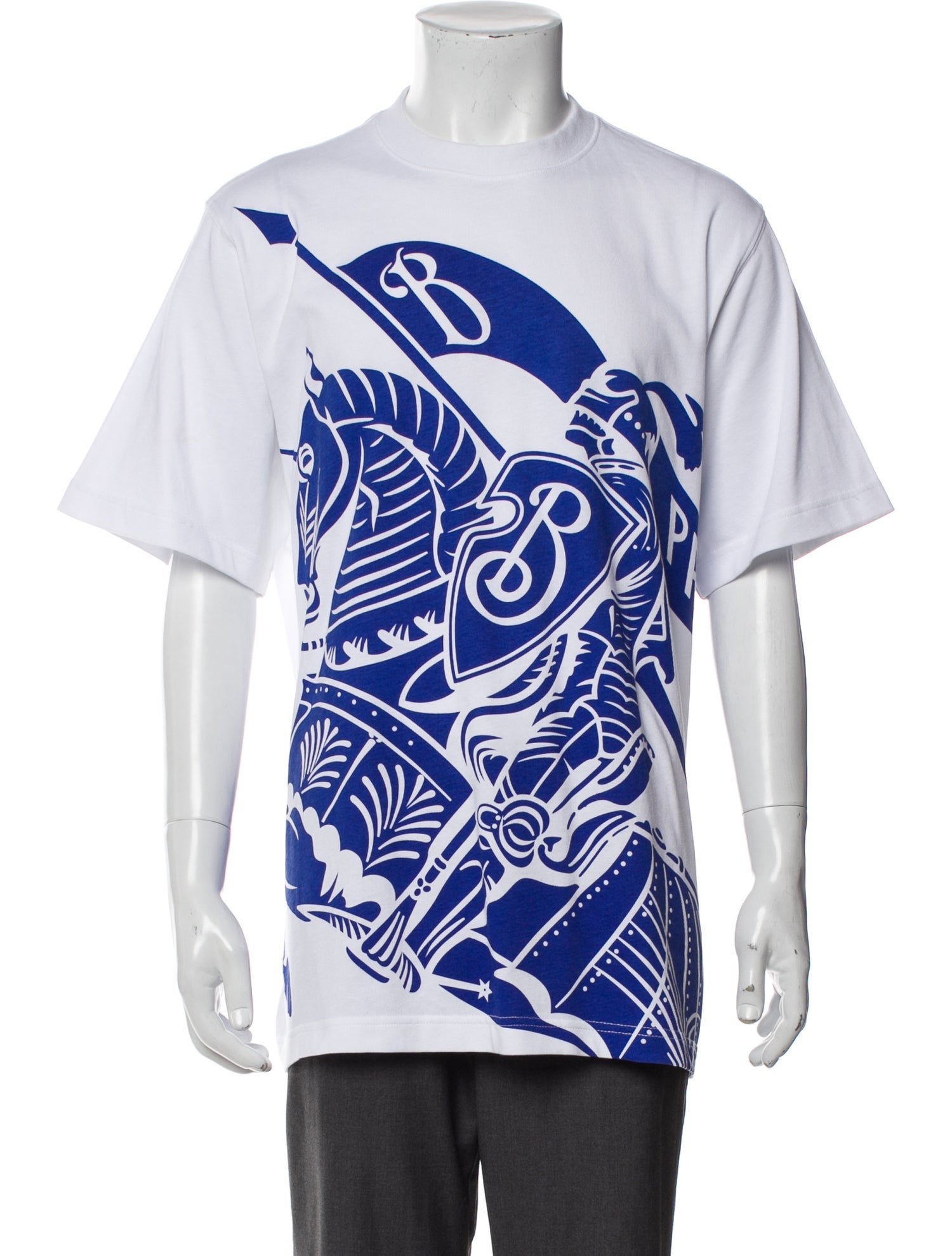 Burberry Graphic Print Crew Neck T-Shirt w/ Tags