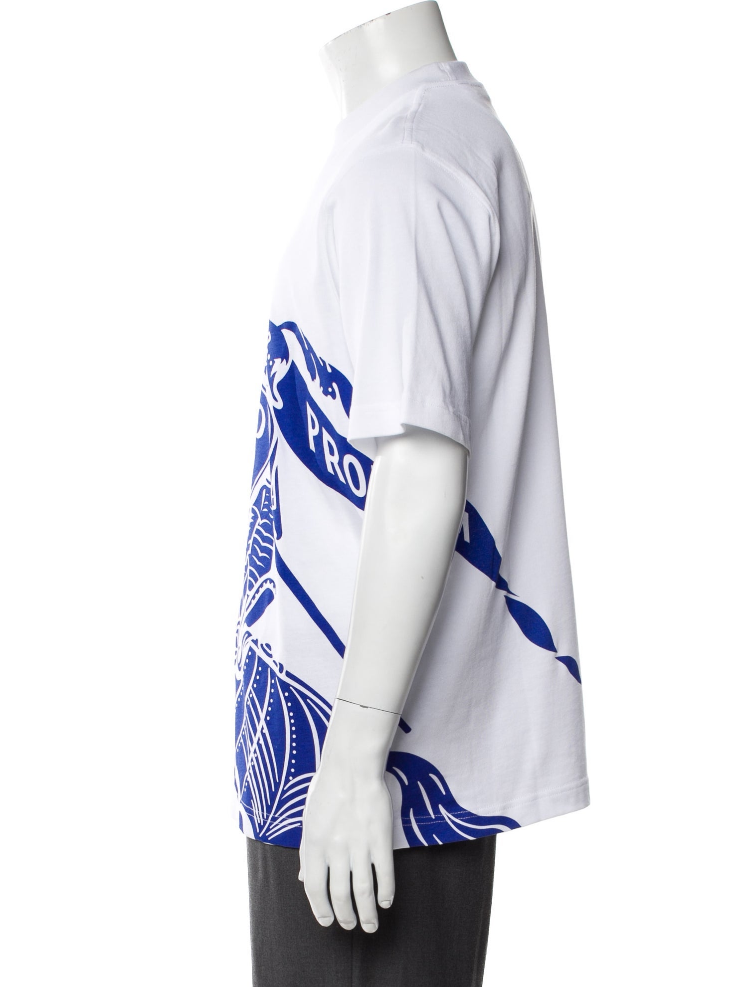 Burberry Graphic Print Crew Neck T-Shirt w/ Tags