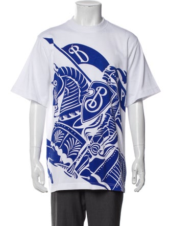 Burberry Graphic Print Crew Neck T-Shirt