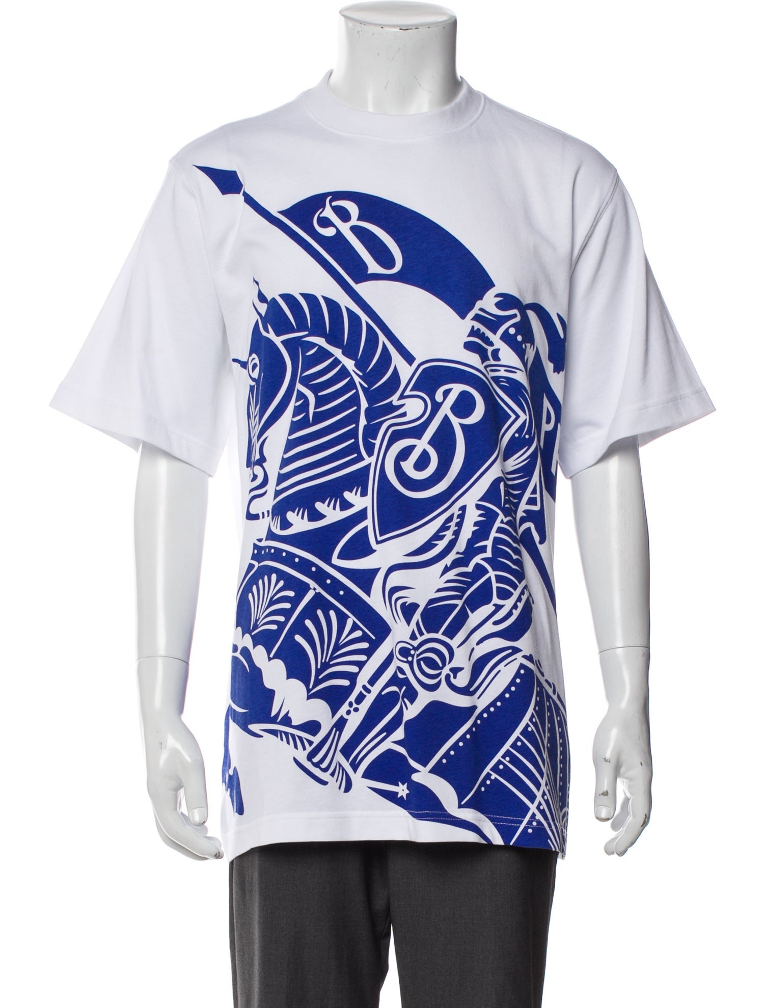 Burberry Graphic Print Crew Neck T-Shirt w/ Tags