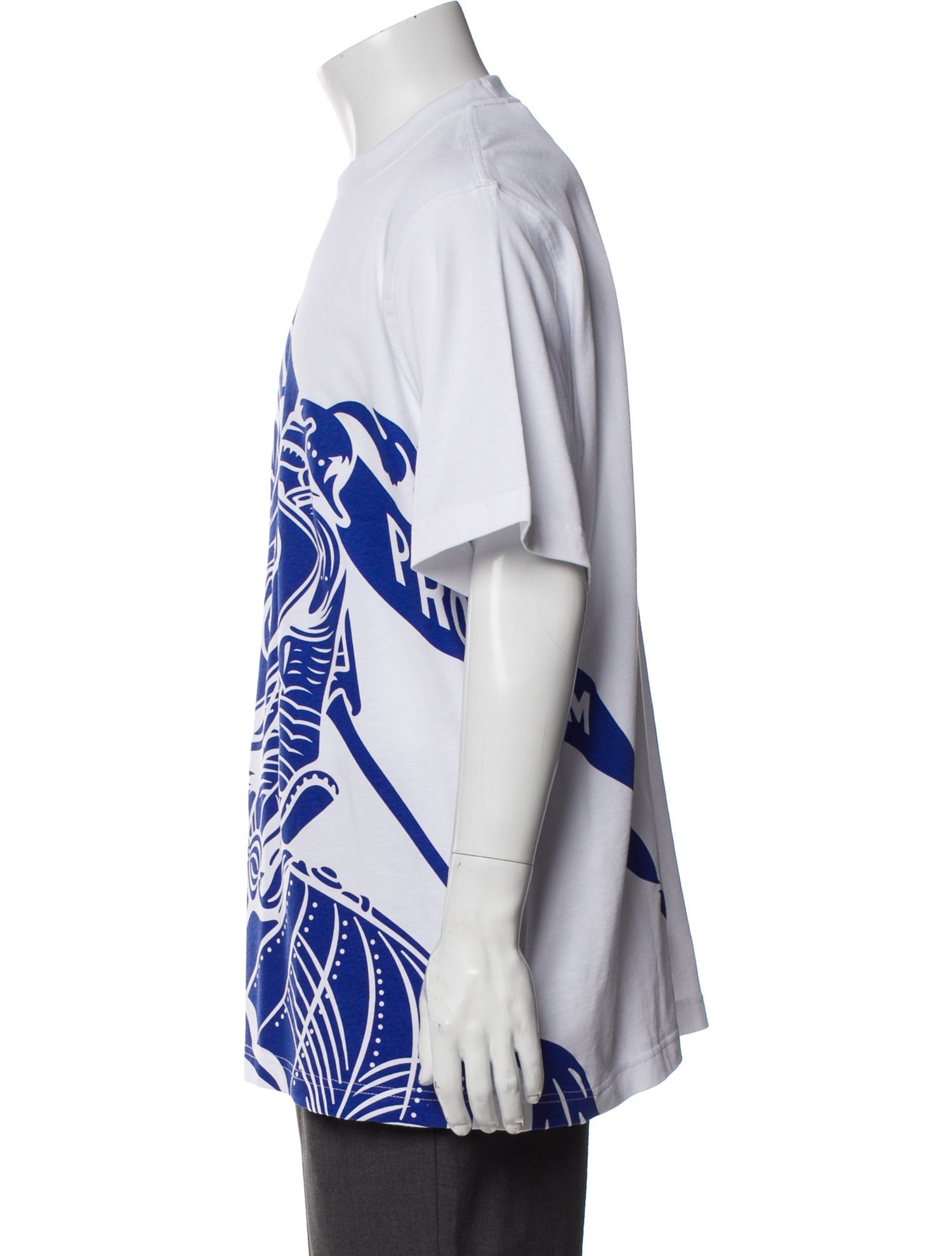 Burberry Graphic Print Crew Neck T-Shirt w/ Tags