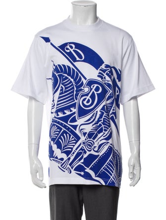 Burberry Graphic Print Crew Neck T-Shirt