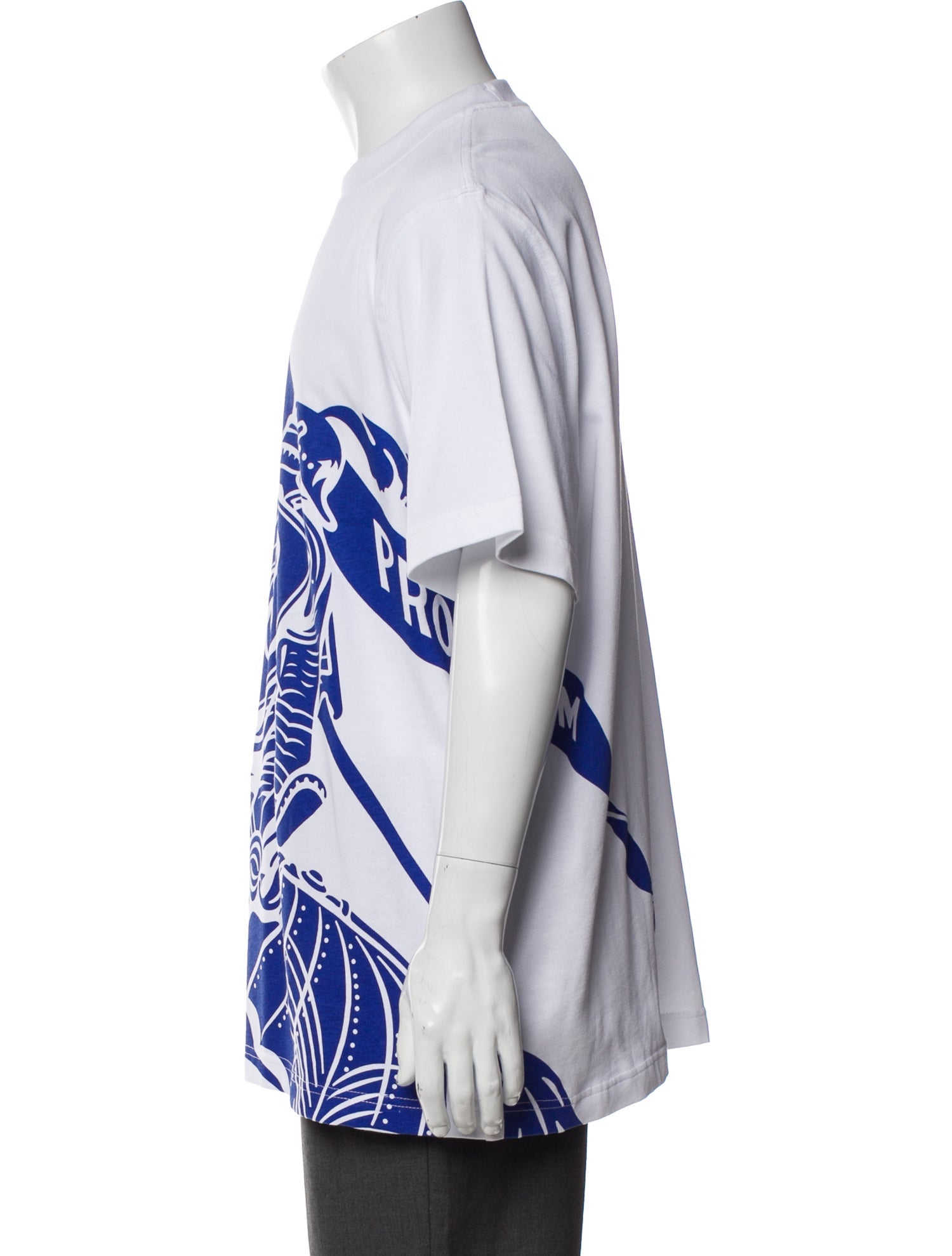 Burberry Graphic Print Crew Neck T-Shirt