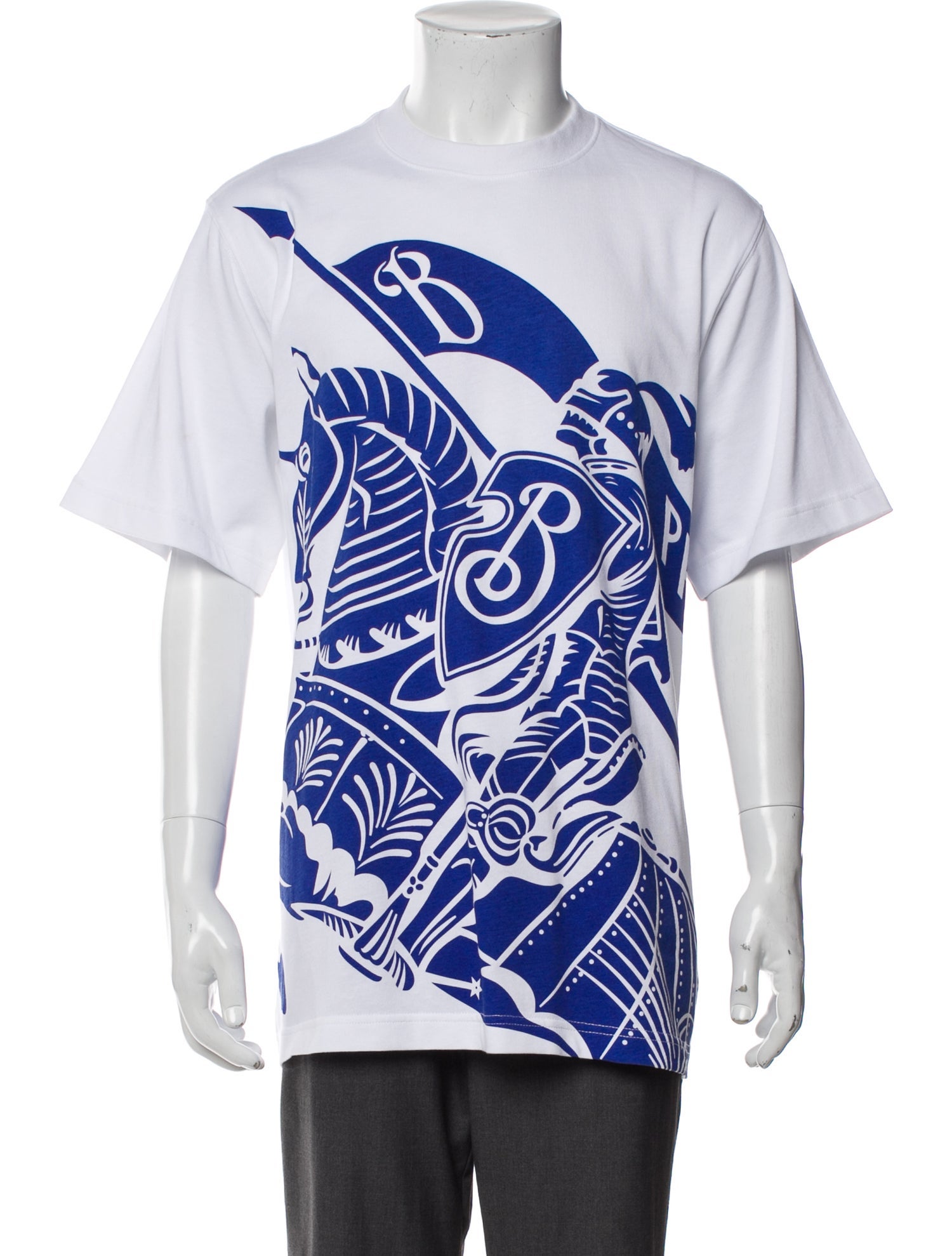 Burberry Graphic Print Crew Neck T-Shirt w/ Tags