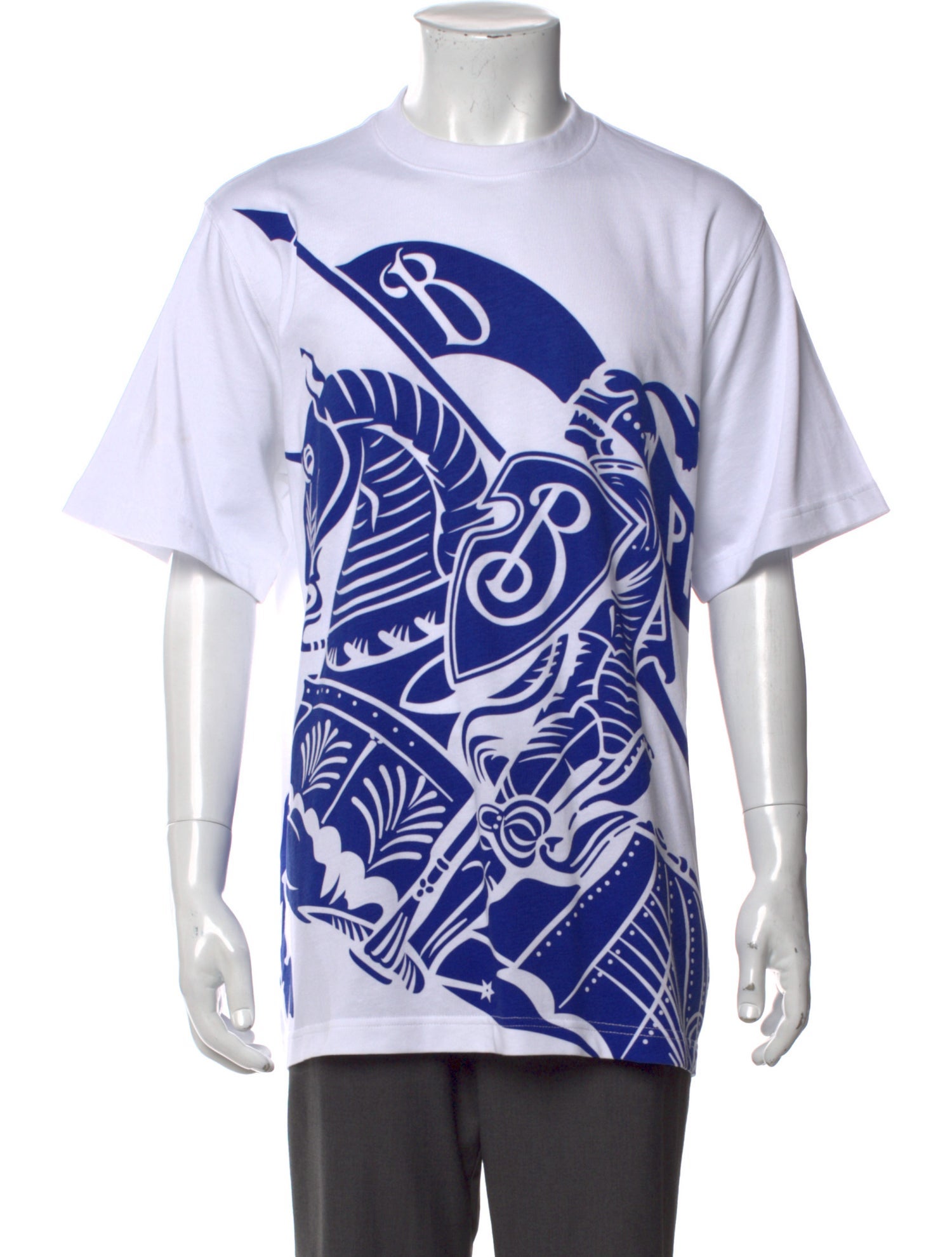 Burberry Graphic Print Crew Neck T-Shirt w/ Tags