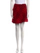 Burberry Wool Mini Skirt
