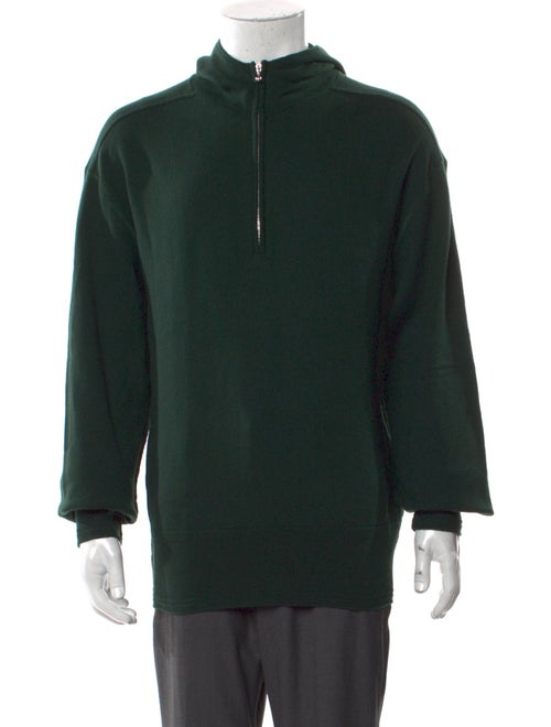 Burberry Nova Check Pattern Wool Polo Sweater