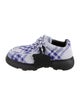 Burberry Rubber Plaid Print Sneakers
