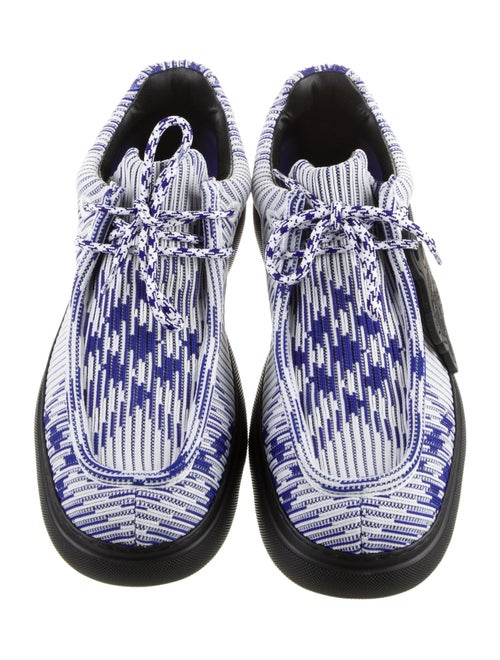 Burberry Rubber Plaid Print Sneakers