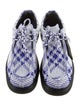 Burberry Rubber Plaid Print Sneakers
