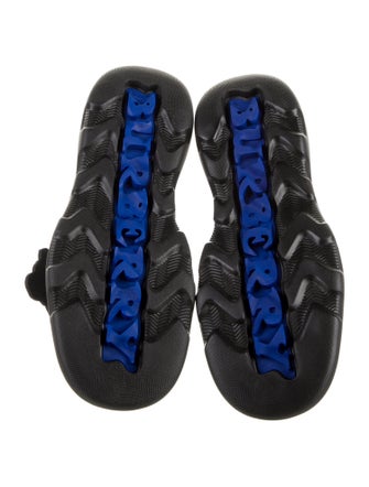 Burberry Rubber Plaid Print Sneakers