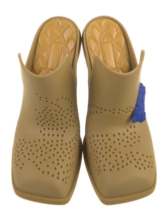 Burberry Rubber Mules