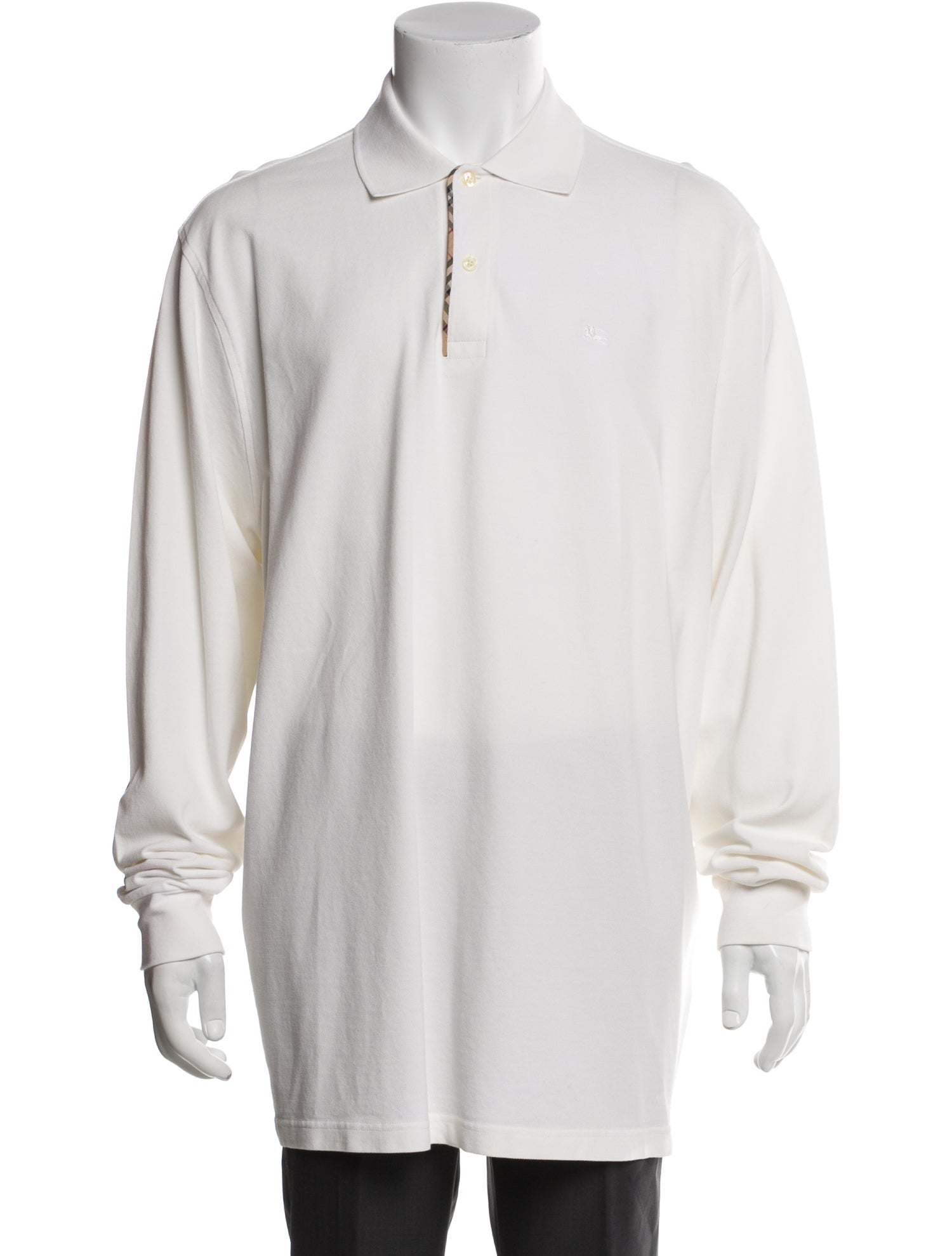 Burberry House Check Pattern Long Sleeve Dress Shirt