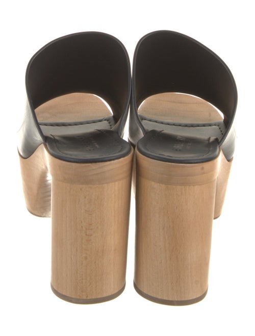 Burberry Leather Mules