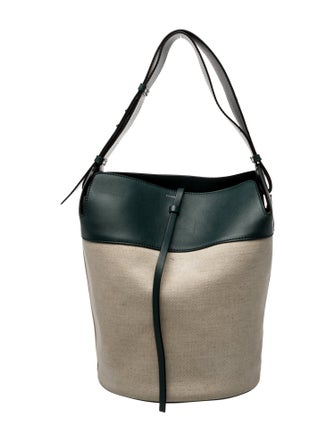 Burberry Canvas Bucket Bag