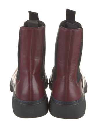Burberry Leather Chelsea Boots