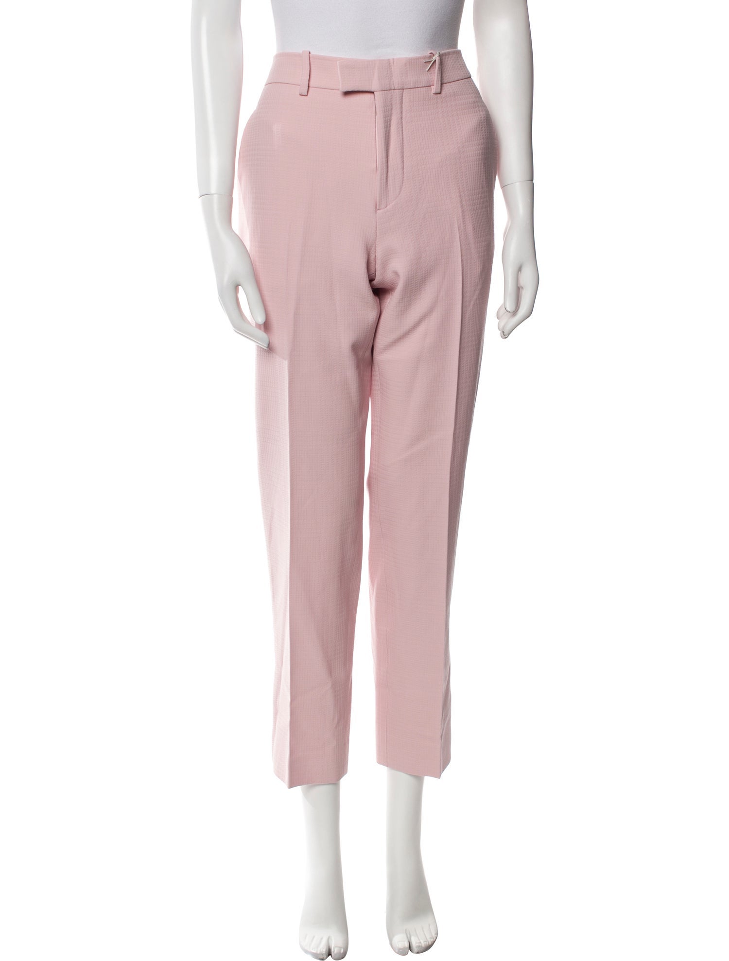 Burberry Virgin Wool Skinny Leg Pants