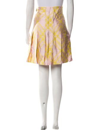 Burberry Printed Knee-Length Skirt