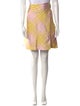Burberry Plaid Print Knee-Length Skirt