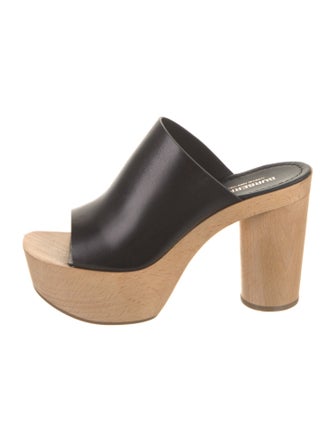 Burberry Leather Slides