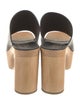 Burberry Leather Slides