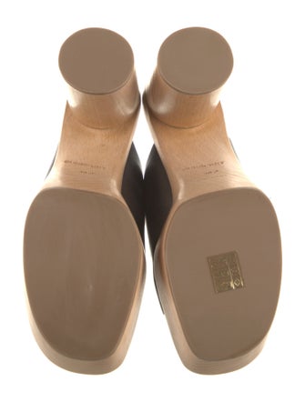 Burberry Leather Slides