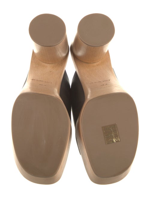 Burberry Leather Slides