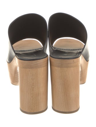 Burberry Leather Slides