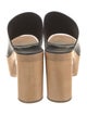 Burberry Leather Slides