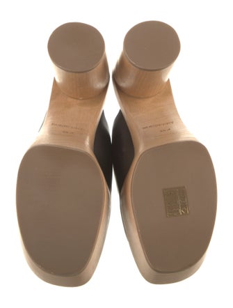 Burberry Leather Slides