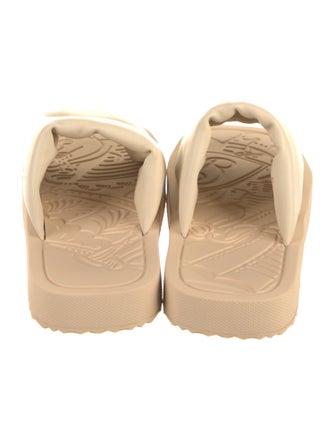 Burberry Leather Slides