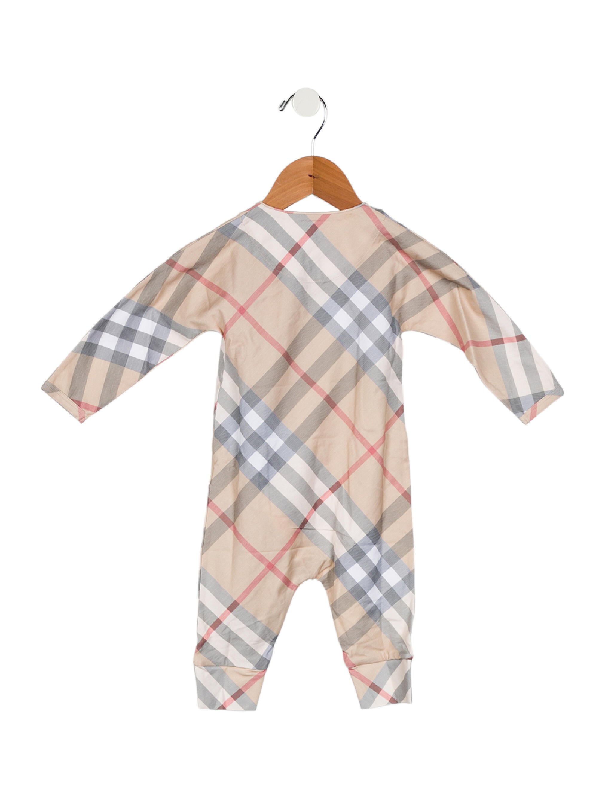 Burberry Infants' Checkprint One Piece w/Tags
