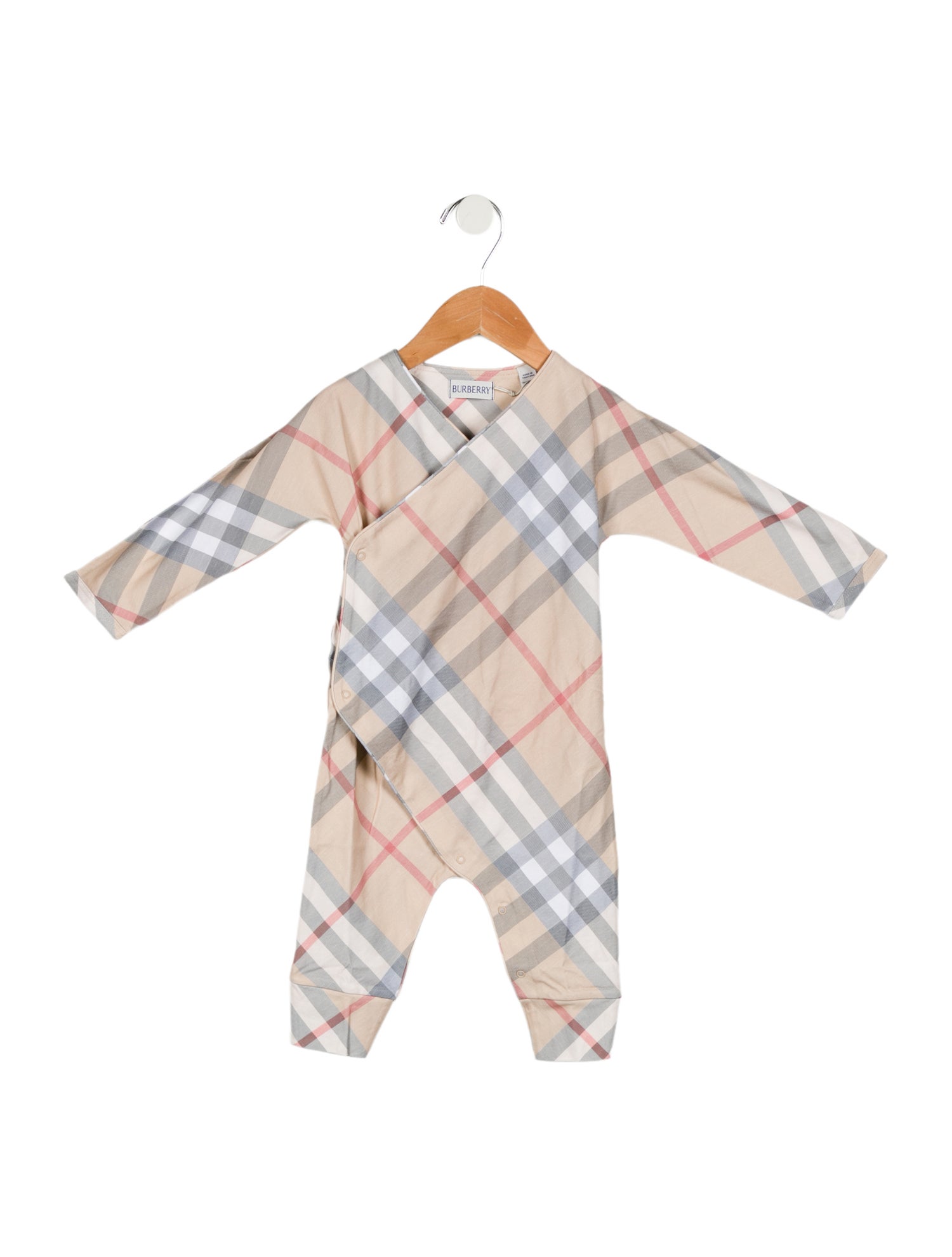 Burberry Infants' Checkprint One Piece w/Tags