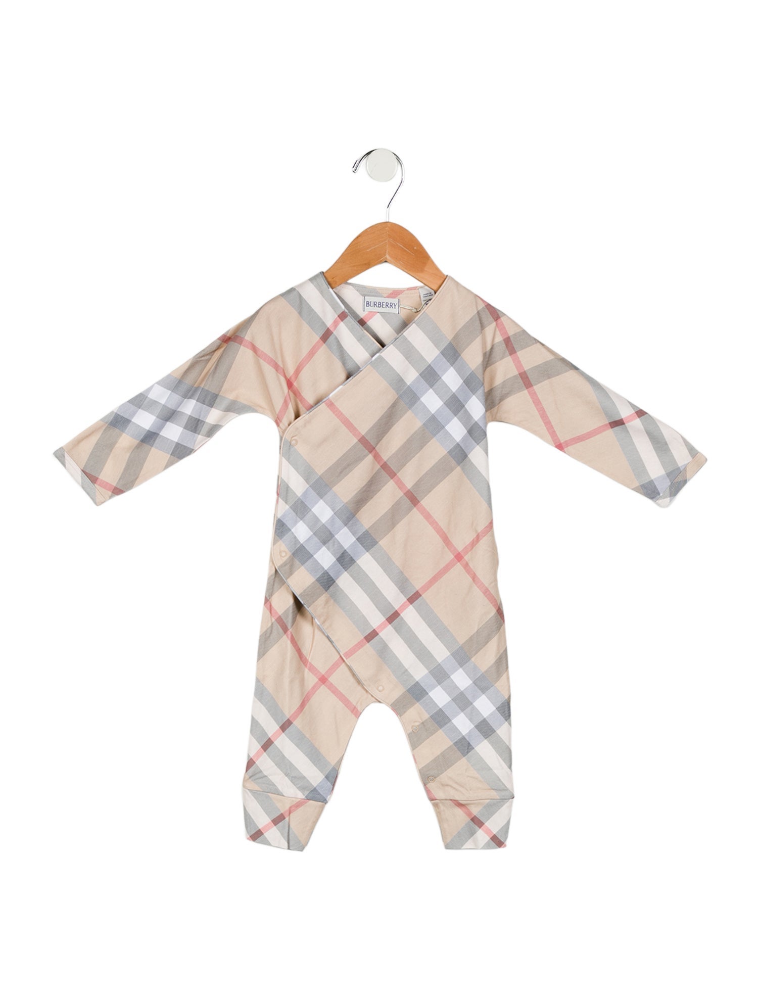 Burberry Infants' Checkprint One Piece w/Tags