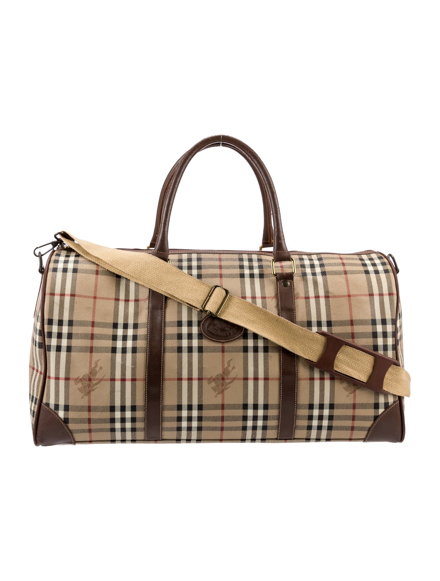 Burberry's Haymarket Check Shoulder Bag