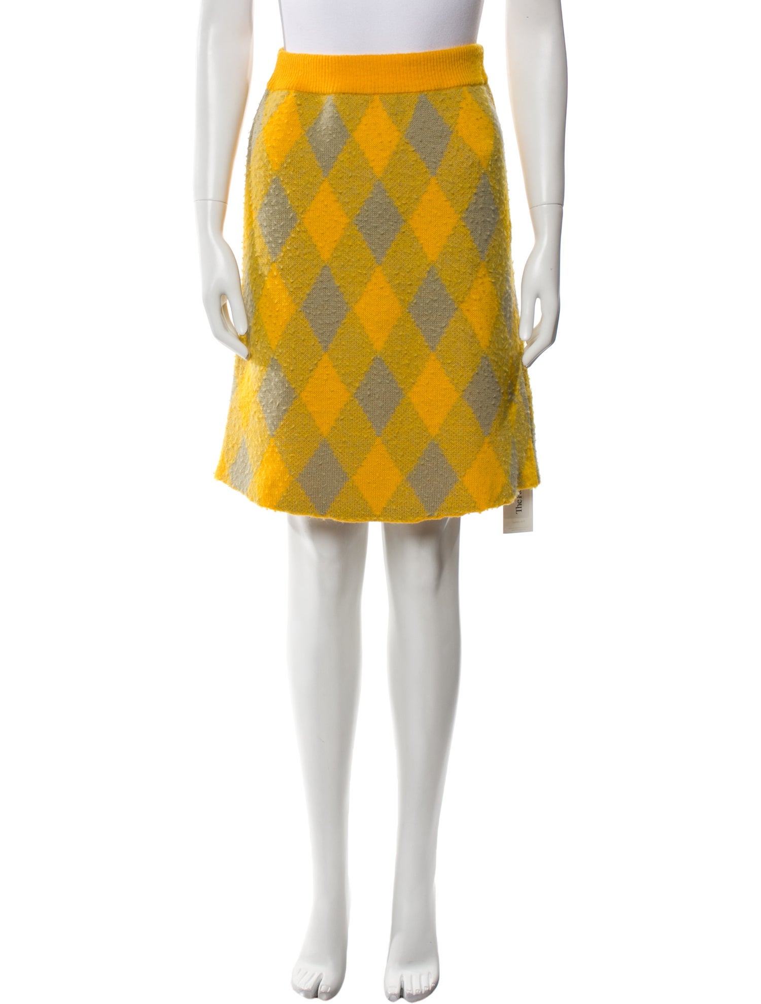 Burberry Wool Knee-Length Skirt w/ Tags