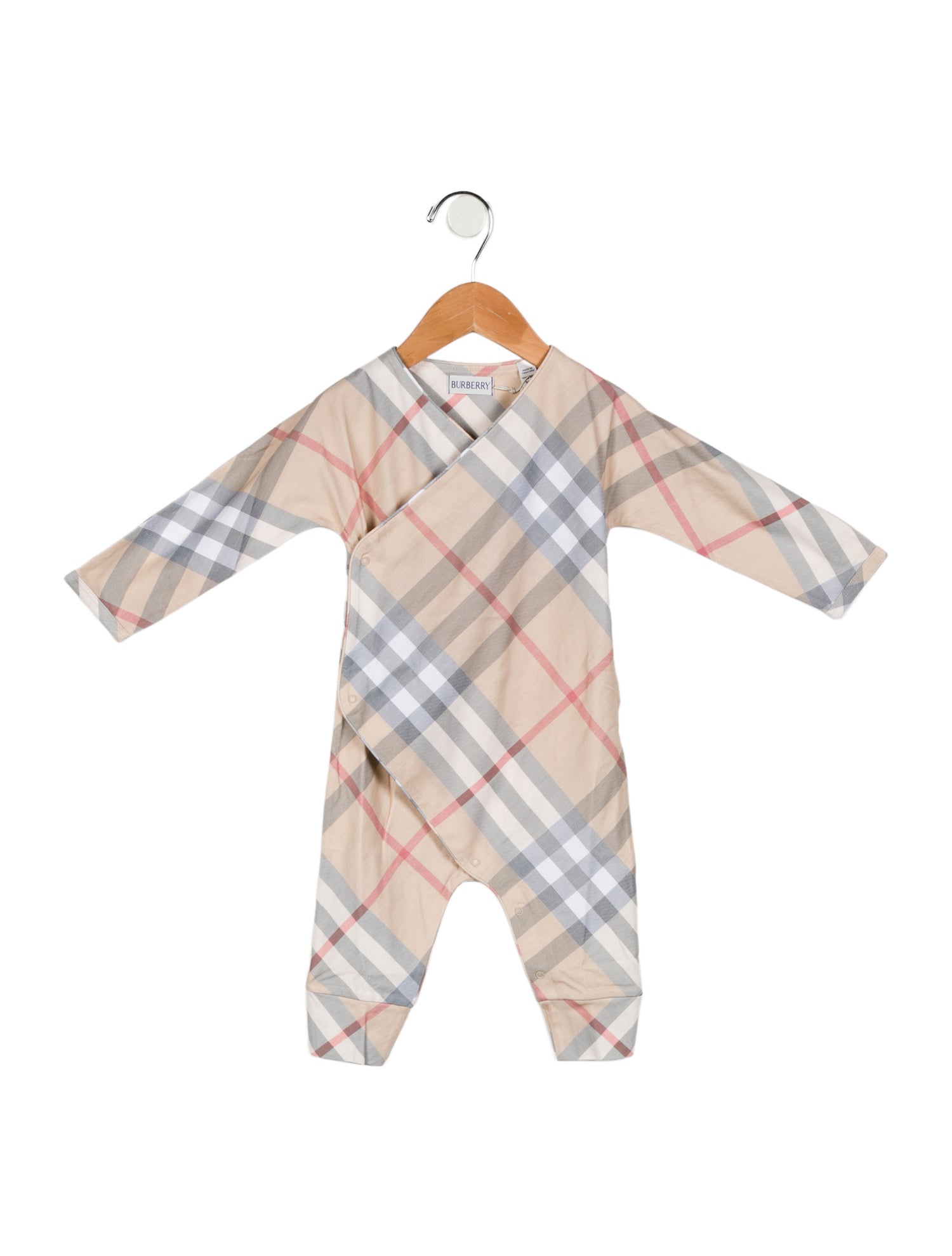 Burberry Infants' Checkprint One Piece w/Tags