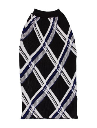 Burberry Silk Knee-Length Skirt