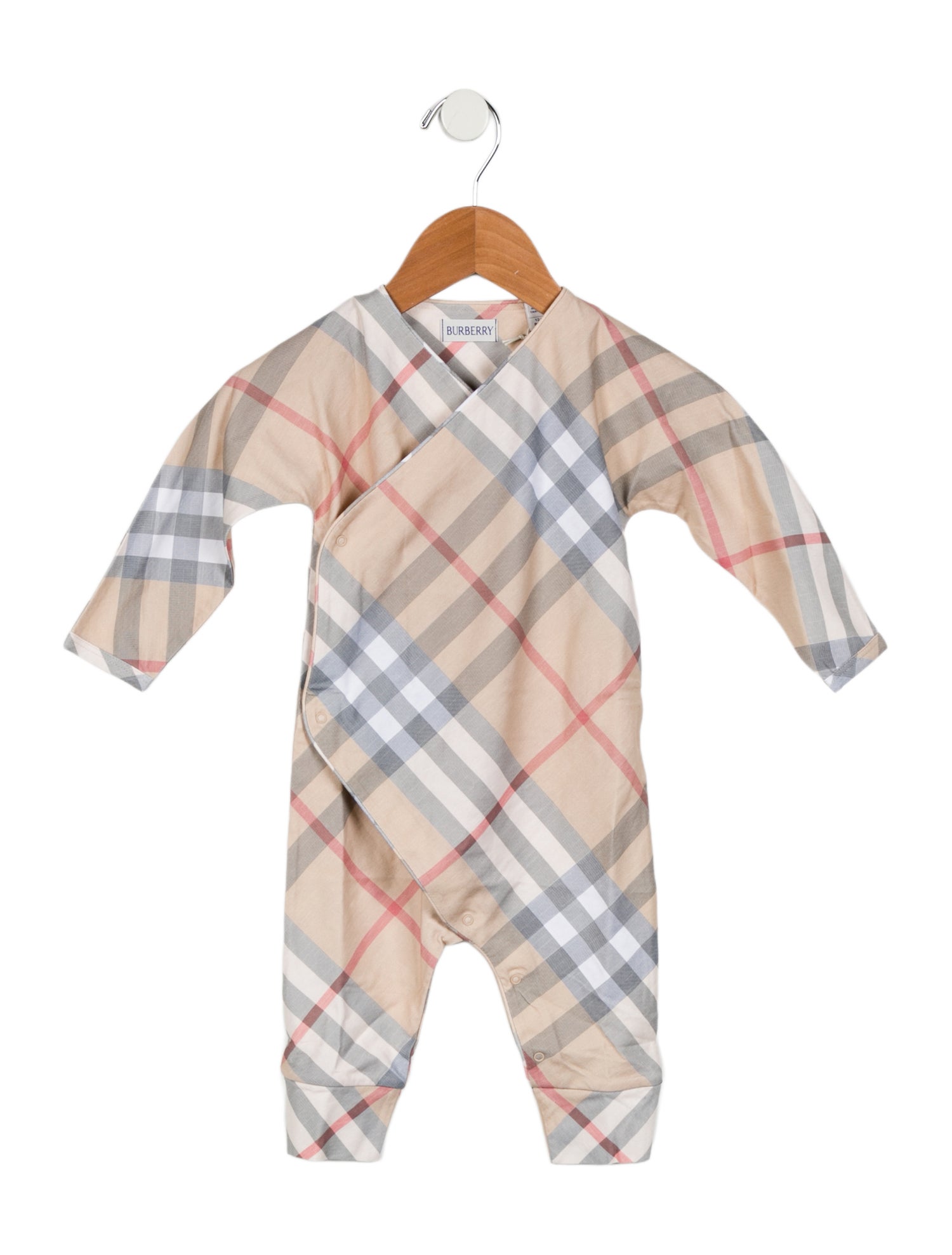Burberry Infants' Checkprint One Piece w/Tags