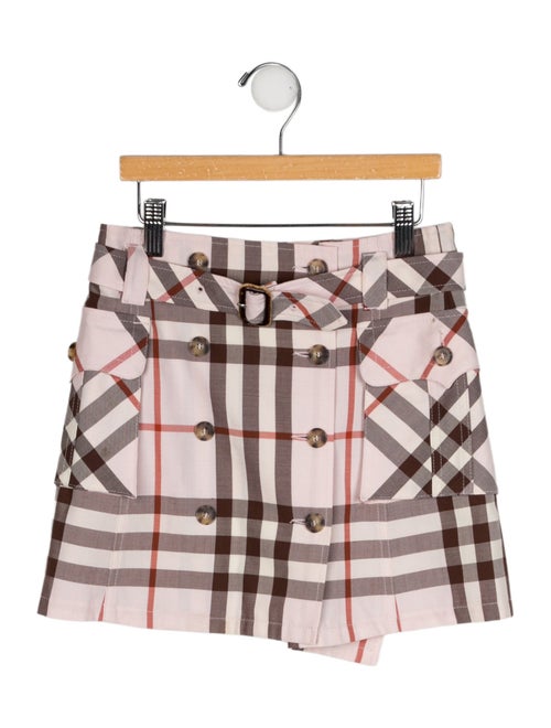 Burberry Belted Skirt