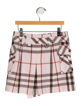 Burberry Belted Skirt