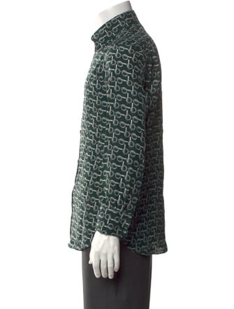 Burberry Silk Long Sleeve Shirt