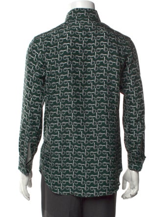 Burberry Silk Long Sleeve Shirt