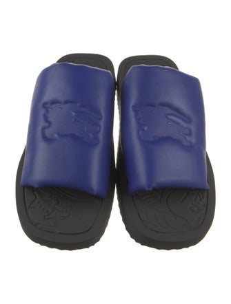 Burberry Leather Slides