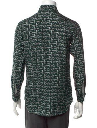 Burberry Silk Printed Shirt