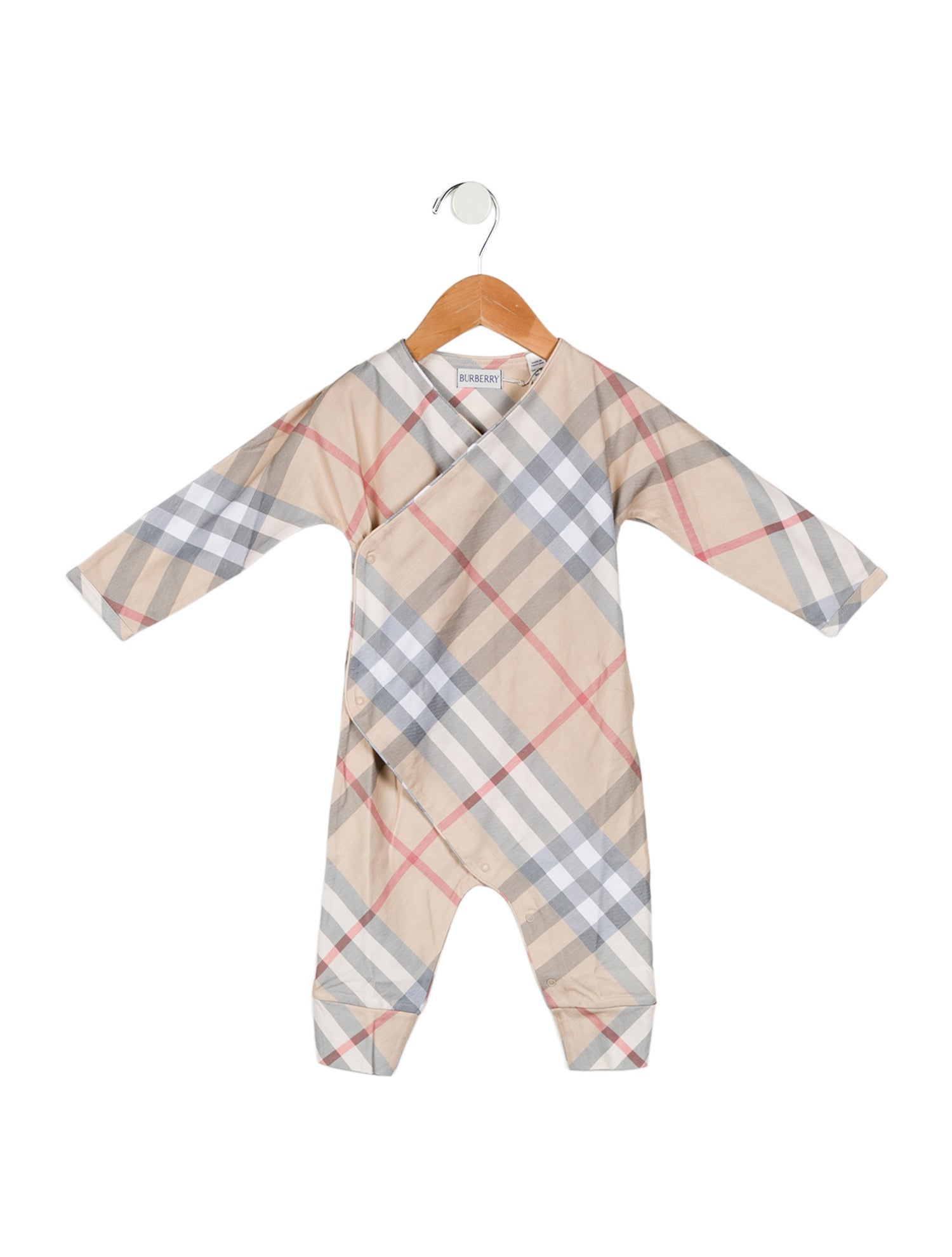 Burberry Infants' Checkprint One Piece w/Tags