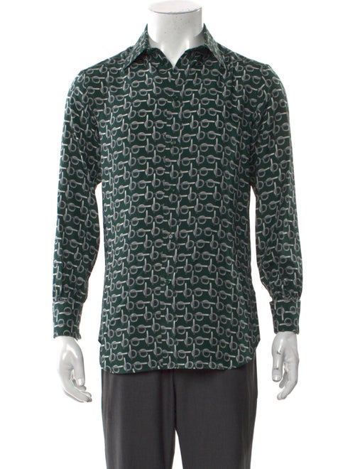 Burberry Silk Printed Shirt
