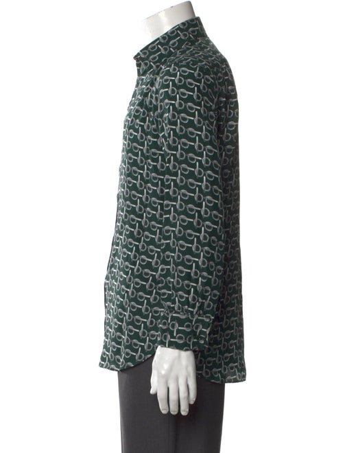 Burberry Silk Printed Shirt